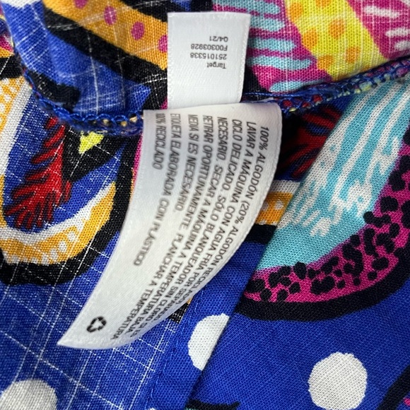 Tabitha Brown Tropical Polka Dot Print Maxi Dress - Picture 13 of 13